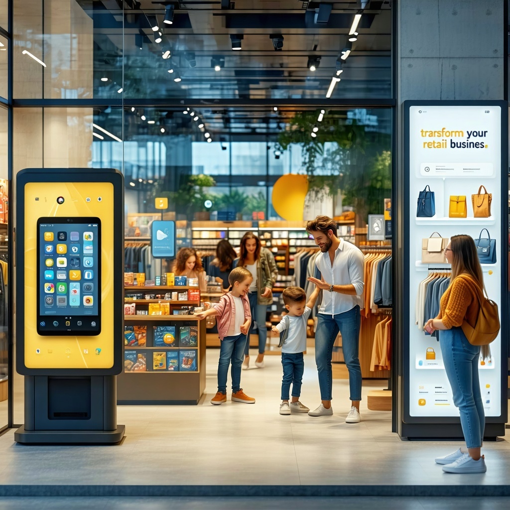 retail business being helped by technology