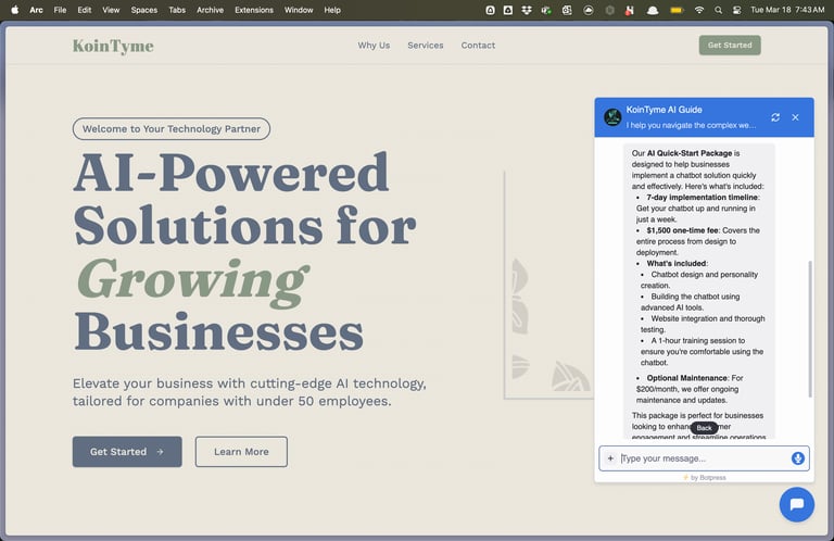 Chatbot Example